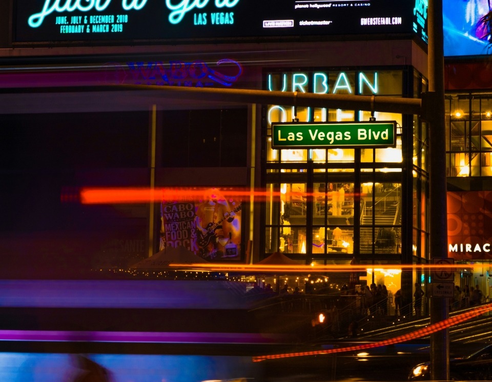 Las Vegas Boulevard signage