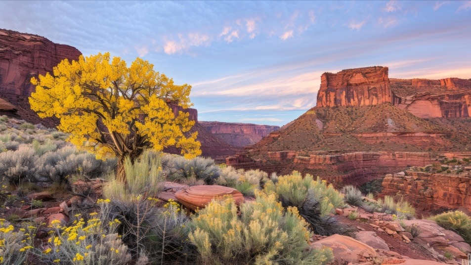 Red Rocks in the American Southwest