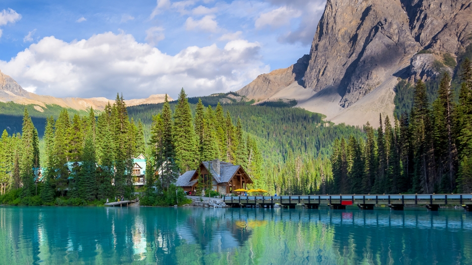 Emerald Lake in Yoho National Park