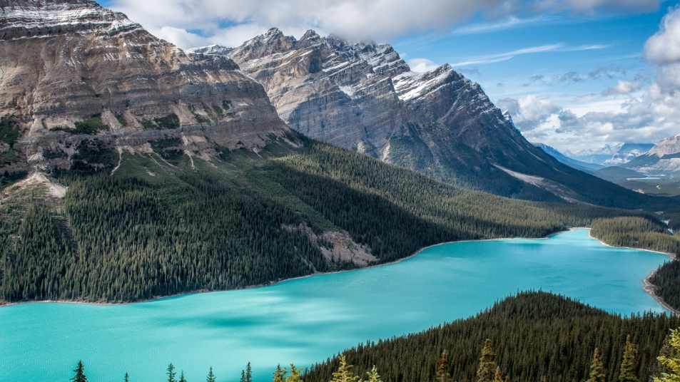 Peyto Lake Icefields Parkway