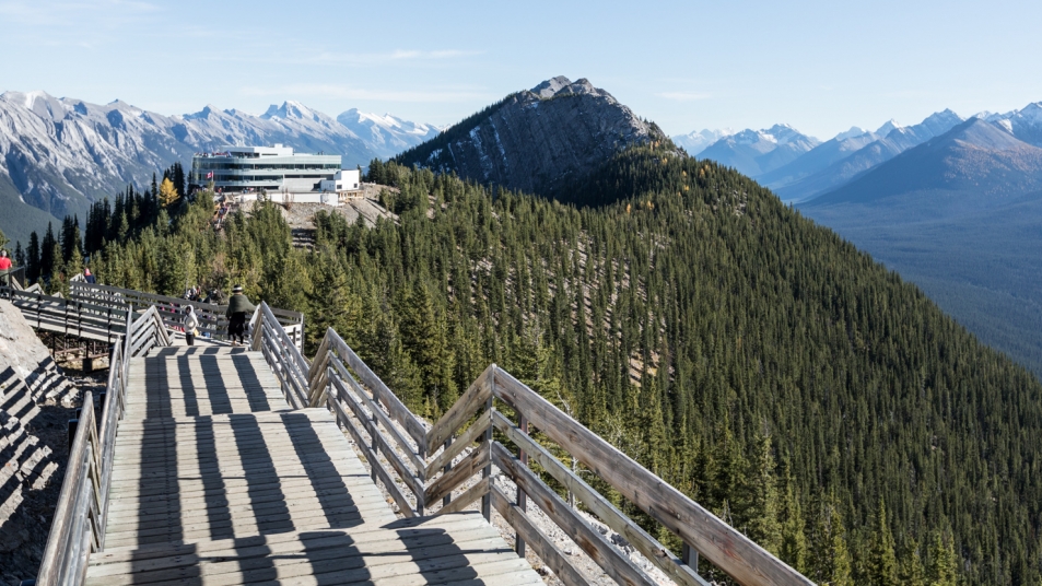 Sulphur Mountain and Banff Gondola