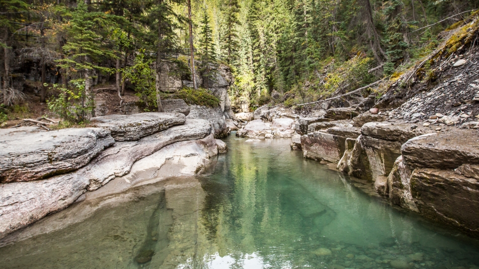 Maligne Canyon in Jasper National Park