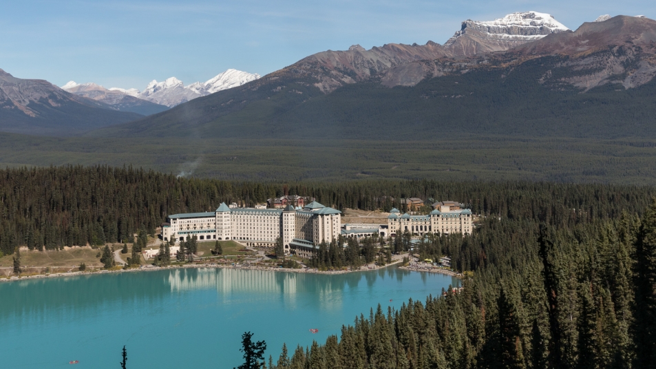 Fairview Lookout at Lake Louise