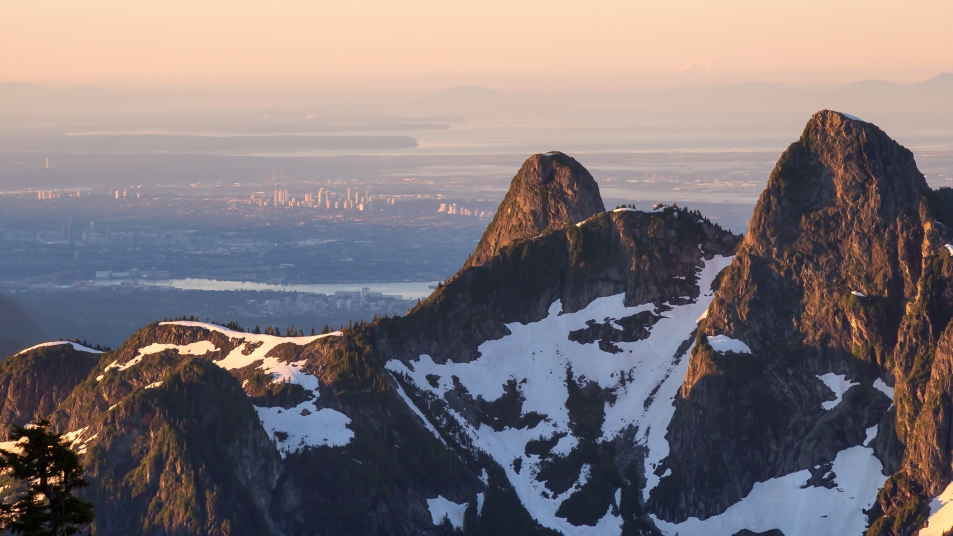 The twin mountains are known as the Lions