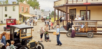 View inside Calgary Heritage Park
