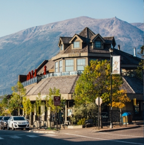 The picturesque town of Jasper, Alberta.